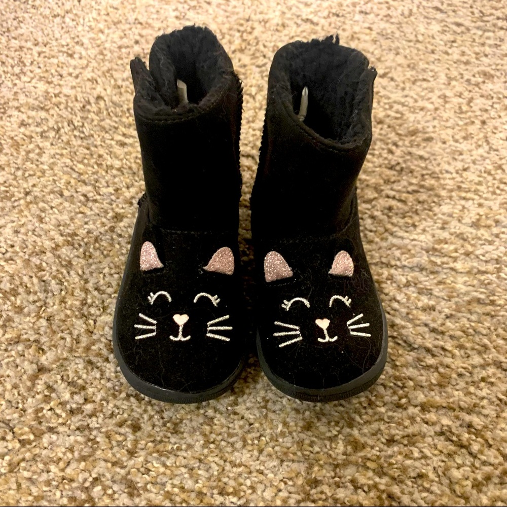 Toddler girl cat boots
